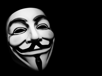 аноним, маска, улыбка
