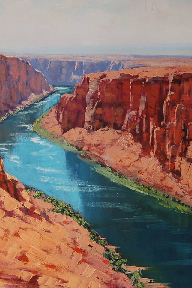 colorado river, арт, artsaus, рисунок