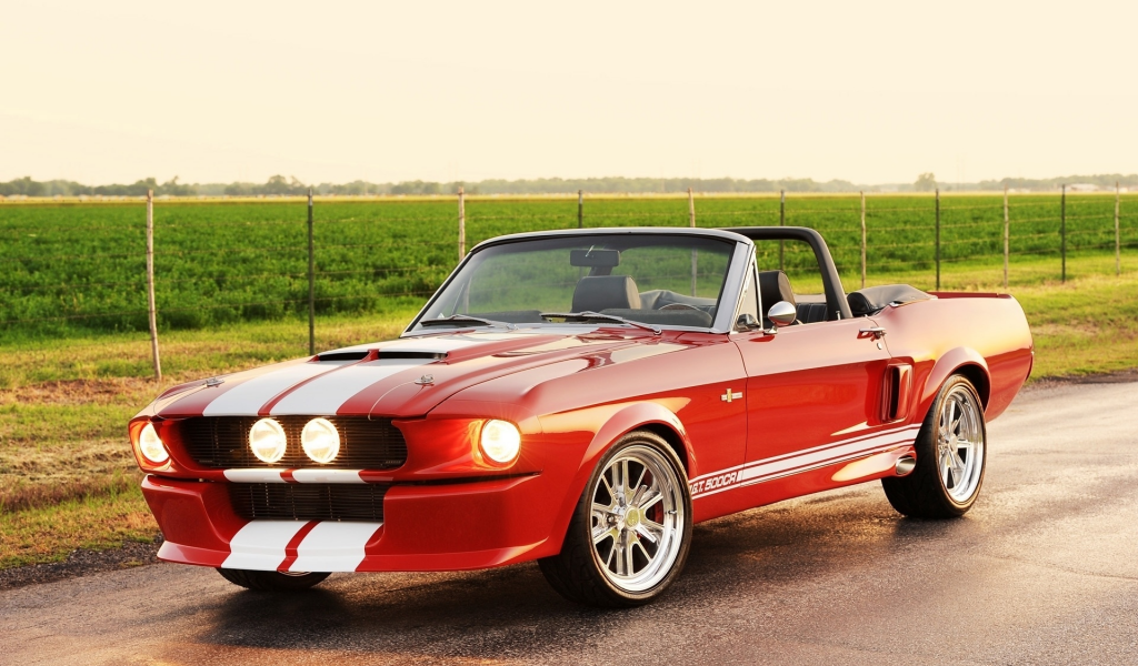 classic recreations, ford, mustang, convertible, 500cr, gt, shelby