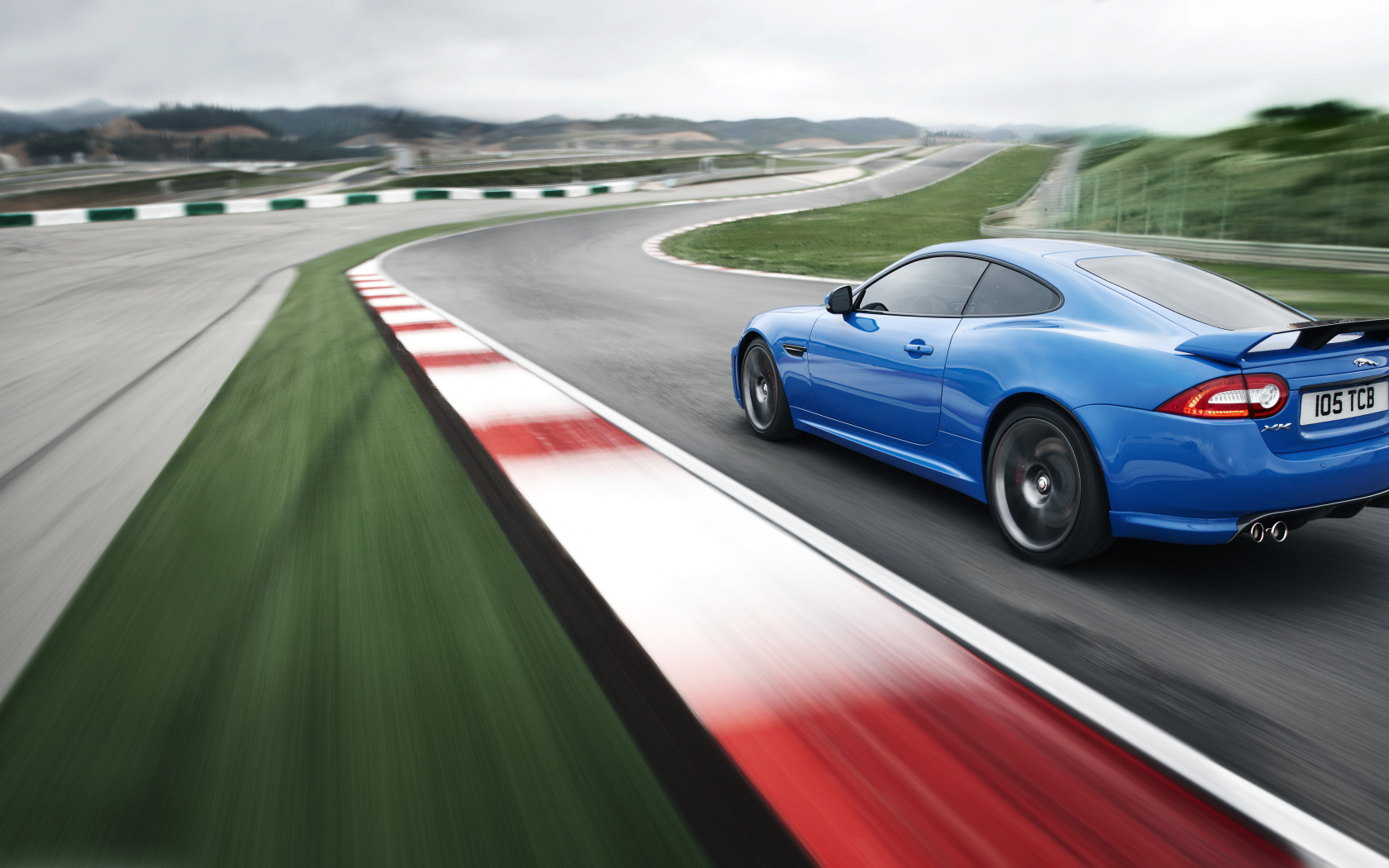 xkr-s, french racing blue, движение, jaguar