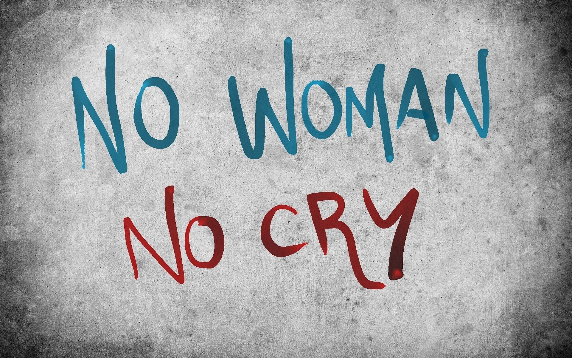 надпись, no woman no cry, слова, минимализм