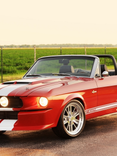 classic recreations, ford, mustang, convertible, 500cr, gt, shelby