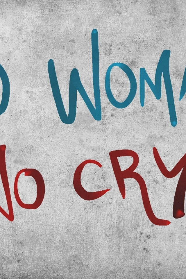 надпись, no woman no cry, слова, минимализм