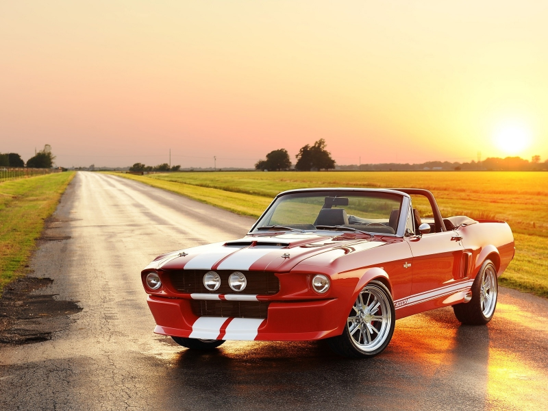 convertible, classic recreations, shelby, mustang, 500cr, ford, gt