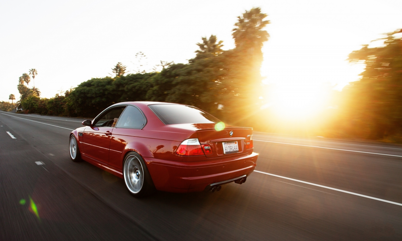 speed, красный, дорога, red, bmw, бмв, e46, m3, road