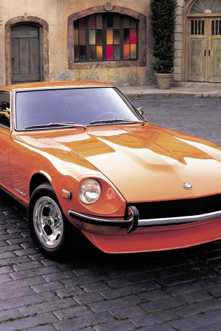 nissan, beautiful, 1970, 240z, wallpapers, japan, orange, car, datsun