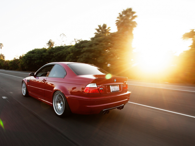 speed, красный, дорога, red, bmw, бмв, e46, m3, road