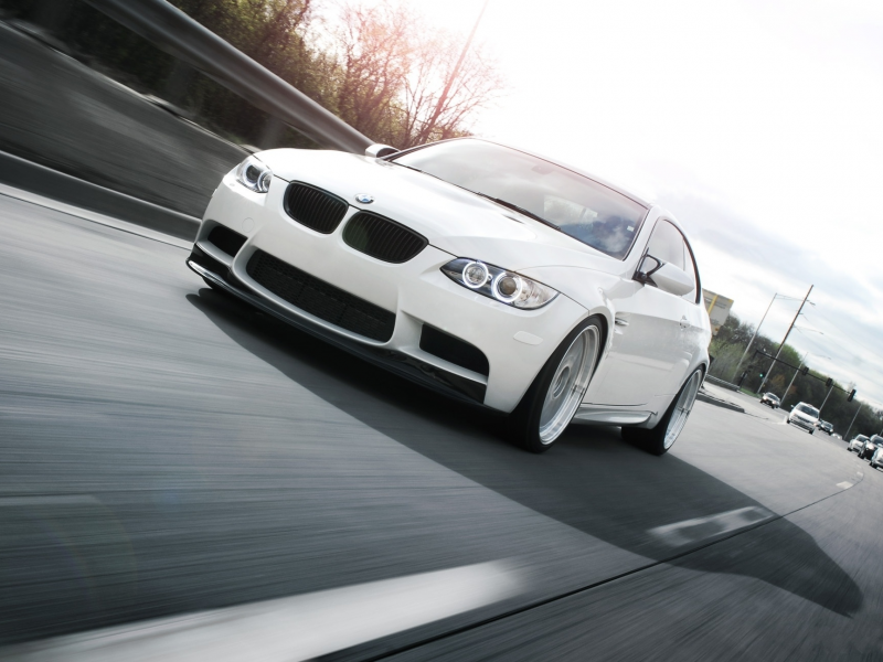 cars, бмв, road, e92, white, bmw, m3, белый