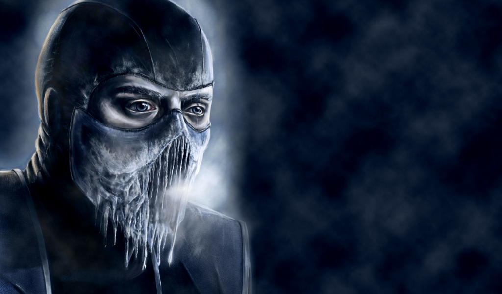 mortal kombat, sub-zero, холод, лед, саб-зиро