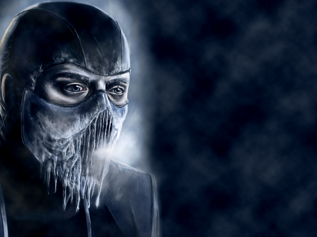 mortal kombat, sub-zero, холод, лед, саб-зиро