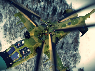 ka-52, kamov, russia, russian chopper, chopper, pilots, kamov ka-52