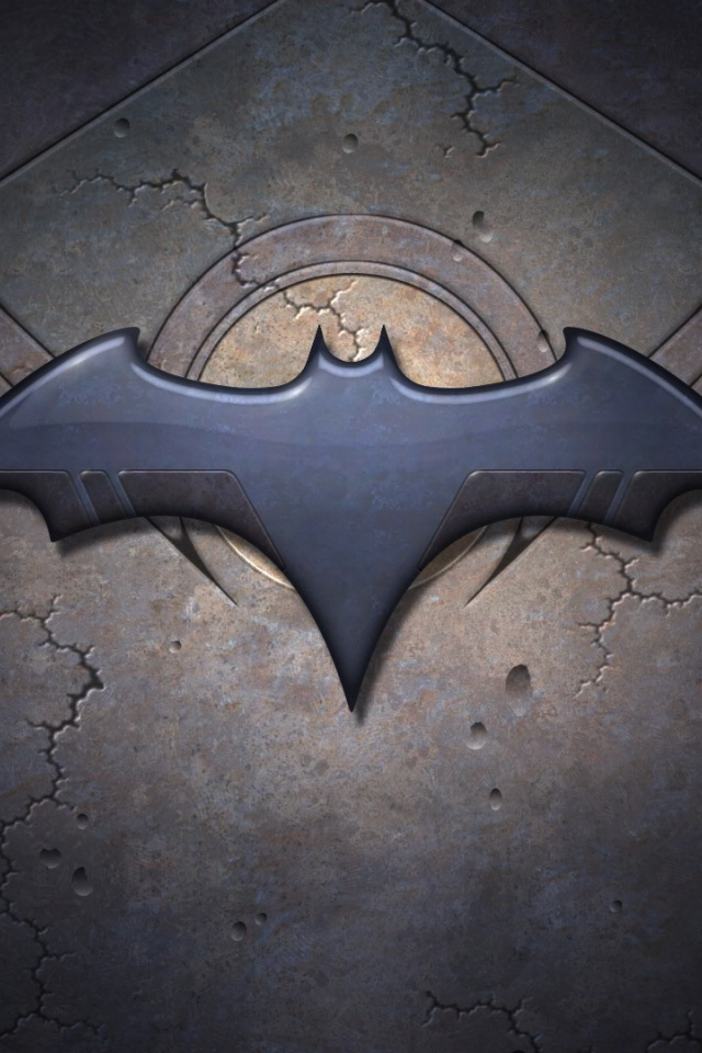 logo, бетмен, стена, batman