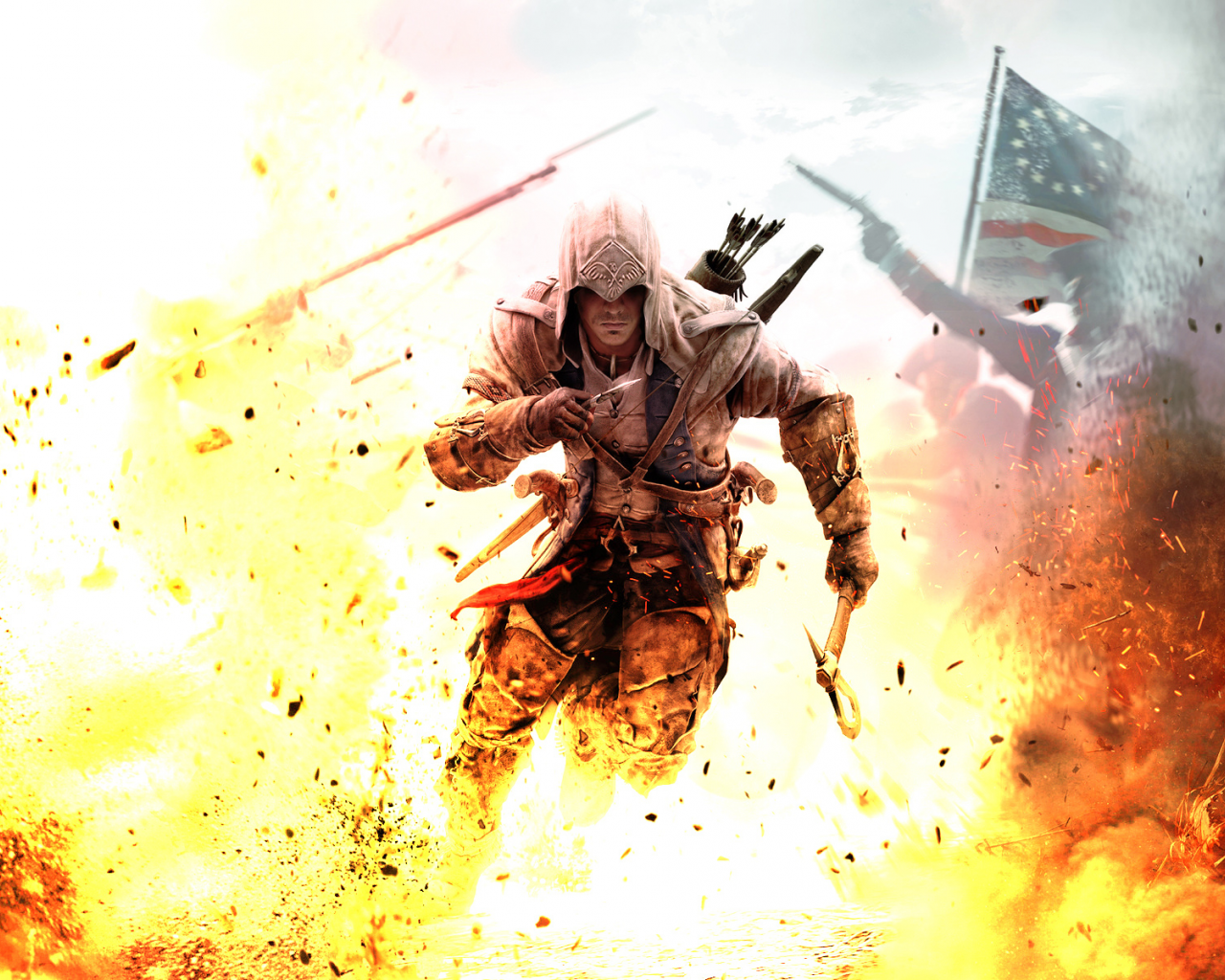 assasins creed iii, моя работа, коннор