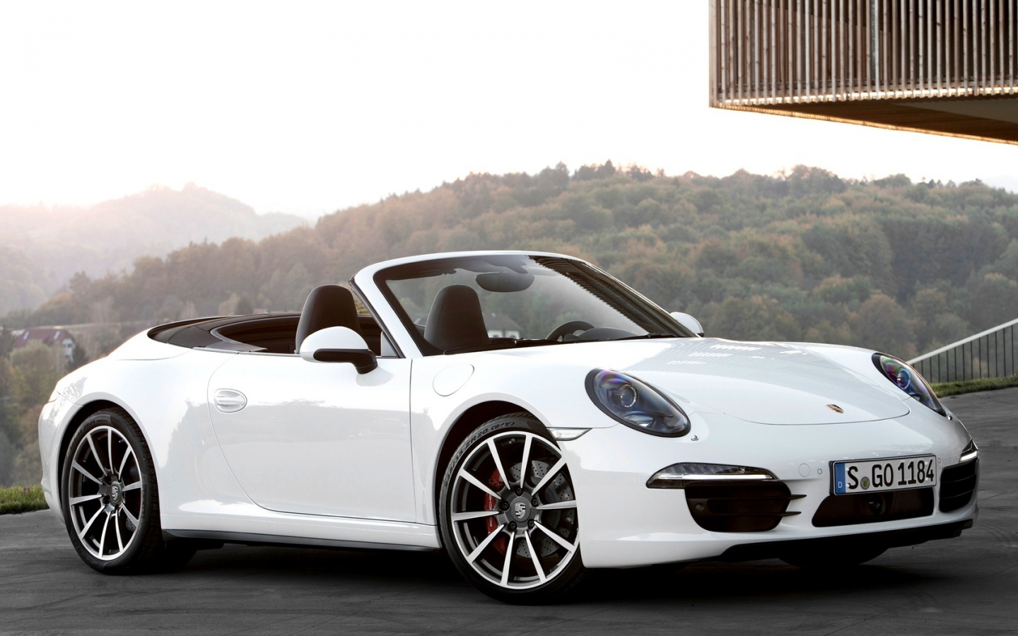 white, 911, car, cabriolet, carrera 4s, wallpapers, porsch, 2012