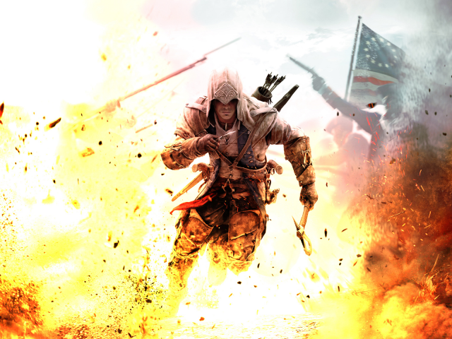 assasins creed iii, моя работа, коннор