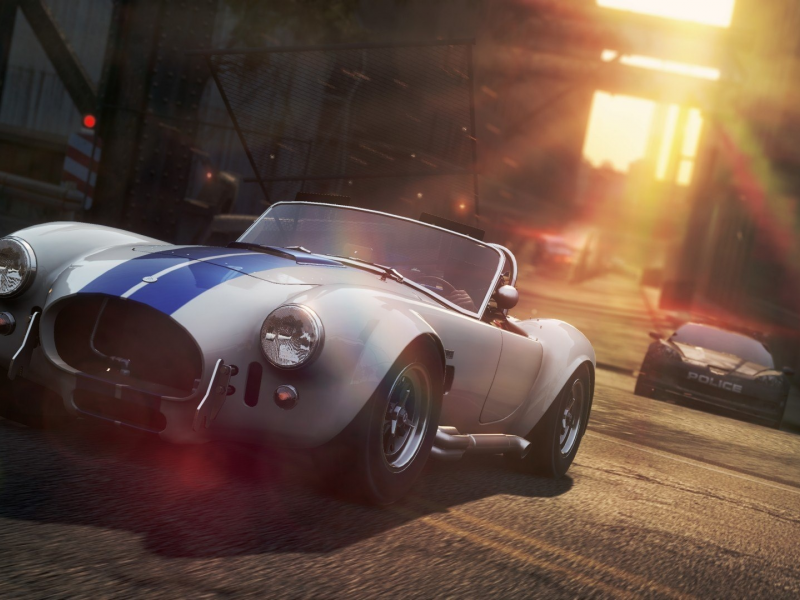 shelby cobra, chevrolet, гонка, need for speed mostwanted 2