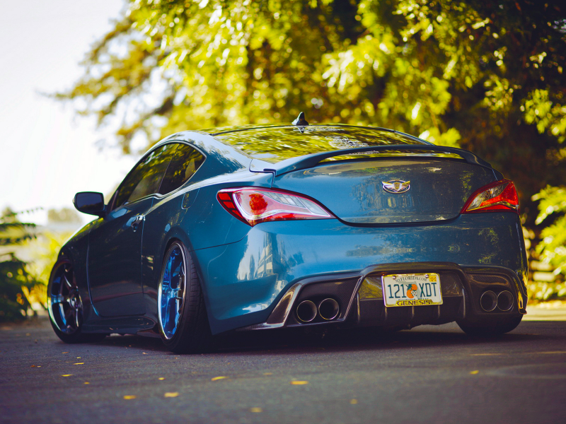 tuning, stance, hyundai genesis coupe, хюндай