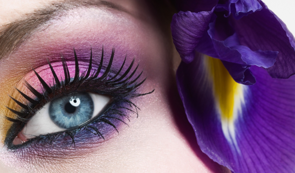 цветы, purple eyes, цвета, flowers, крупный план, розовые, purple hair, colors, голубые глаза, фиолетовые глаза, blue eyes, macro, pink, фиолетовые волосы, макро, close-up, eyes, глаза