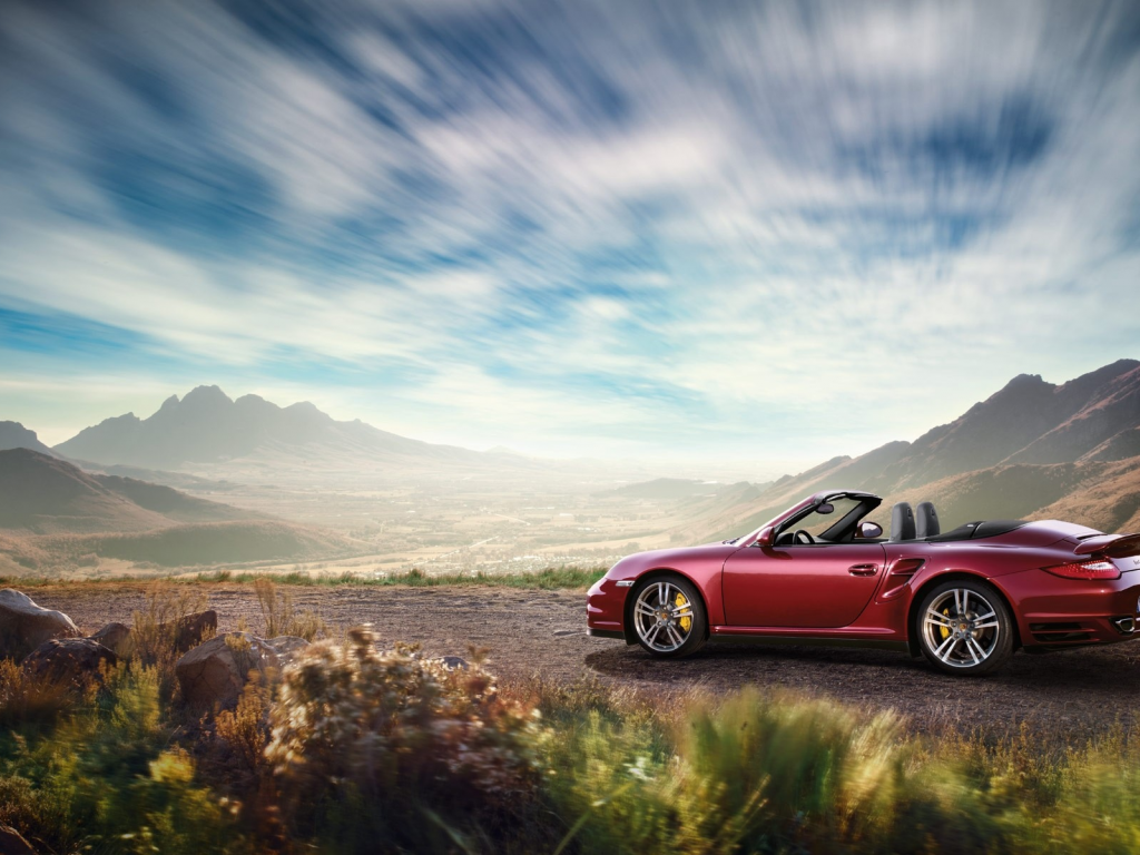 Porsche 911, auto, пейзажи, авто, Porsche 911 Turbo, landscapes, природа, nature