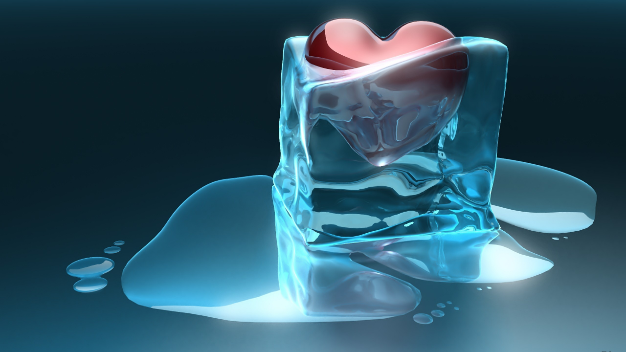 цифровое искусство, замороженные, hearts, frozen heart, замороженном сердце, frozen, digital art, сердцем