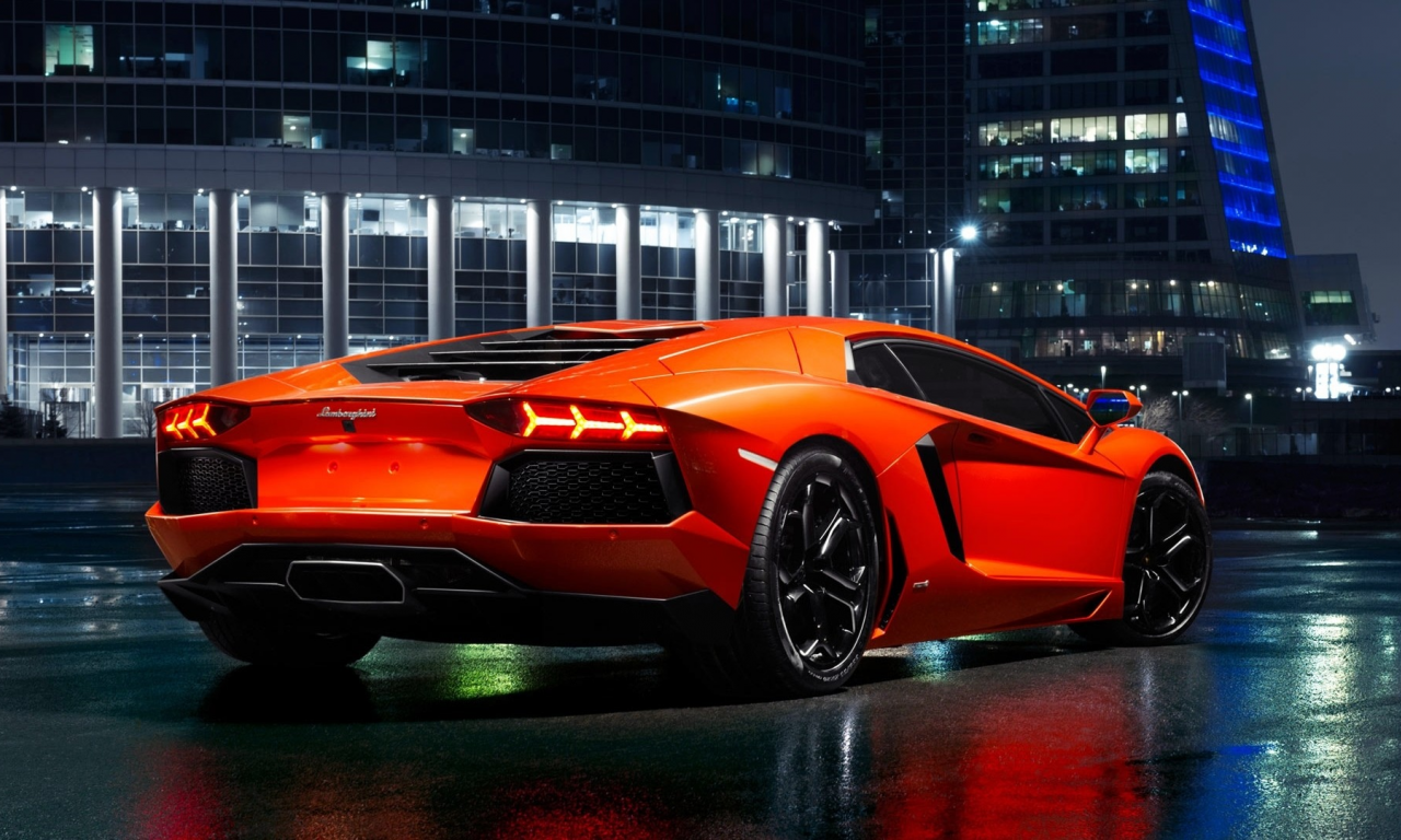 на улице, Lamborghini Aventador LP700 -4, night, размышления, суперкары, reflections, cars, outdoors, Lamborghini Aventador LP700-4, Lamborghini Aventador, supercars, Lamborghini, Ночь, автомобили