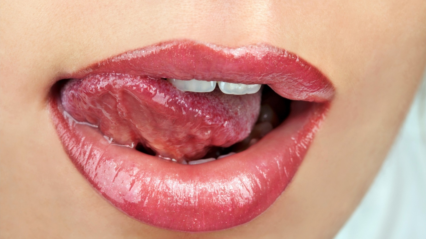 mouth, tongue, рта, языка
