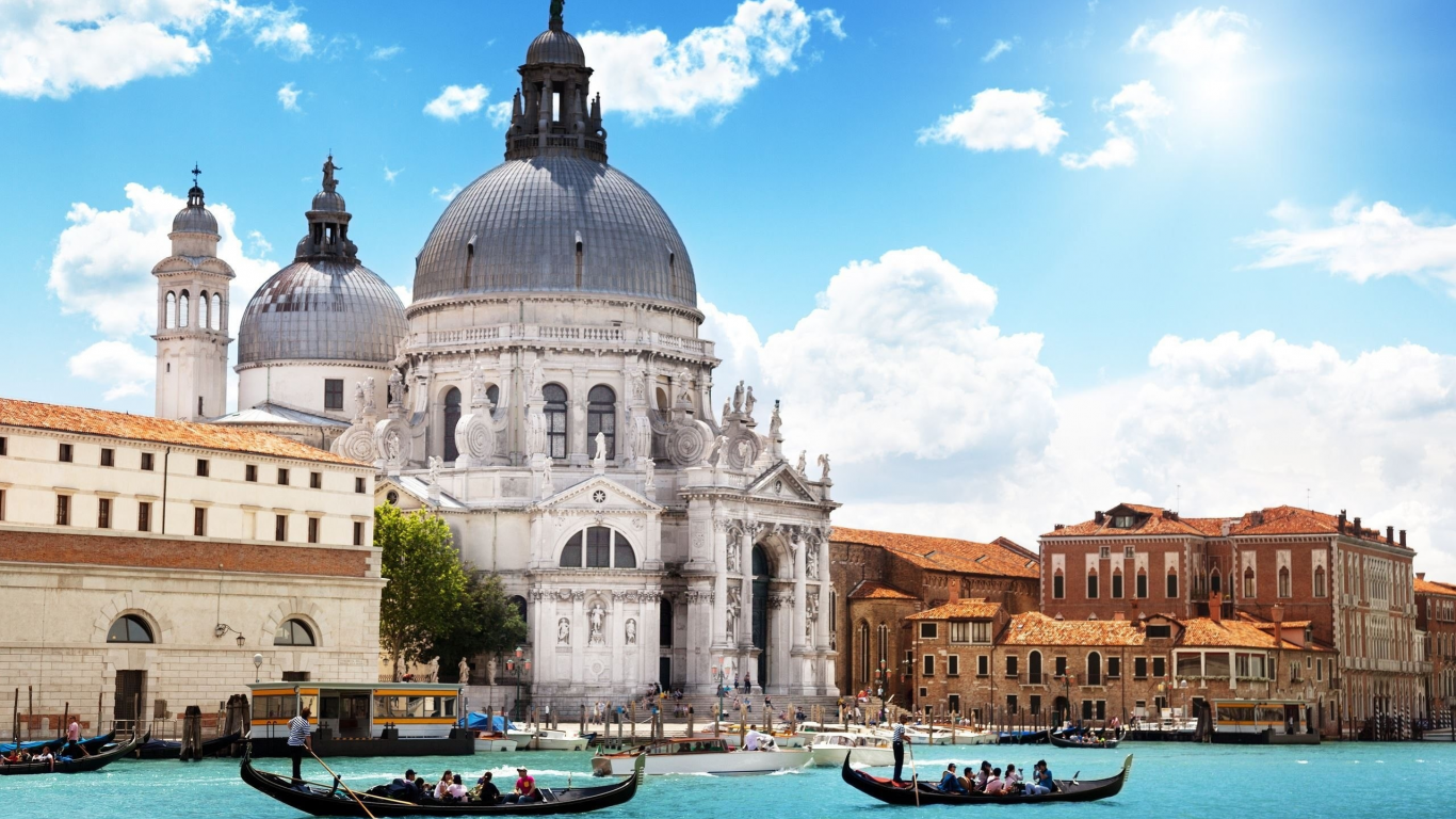 rivers, , Country, panorama, Italy, nature, Venice, cities