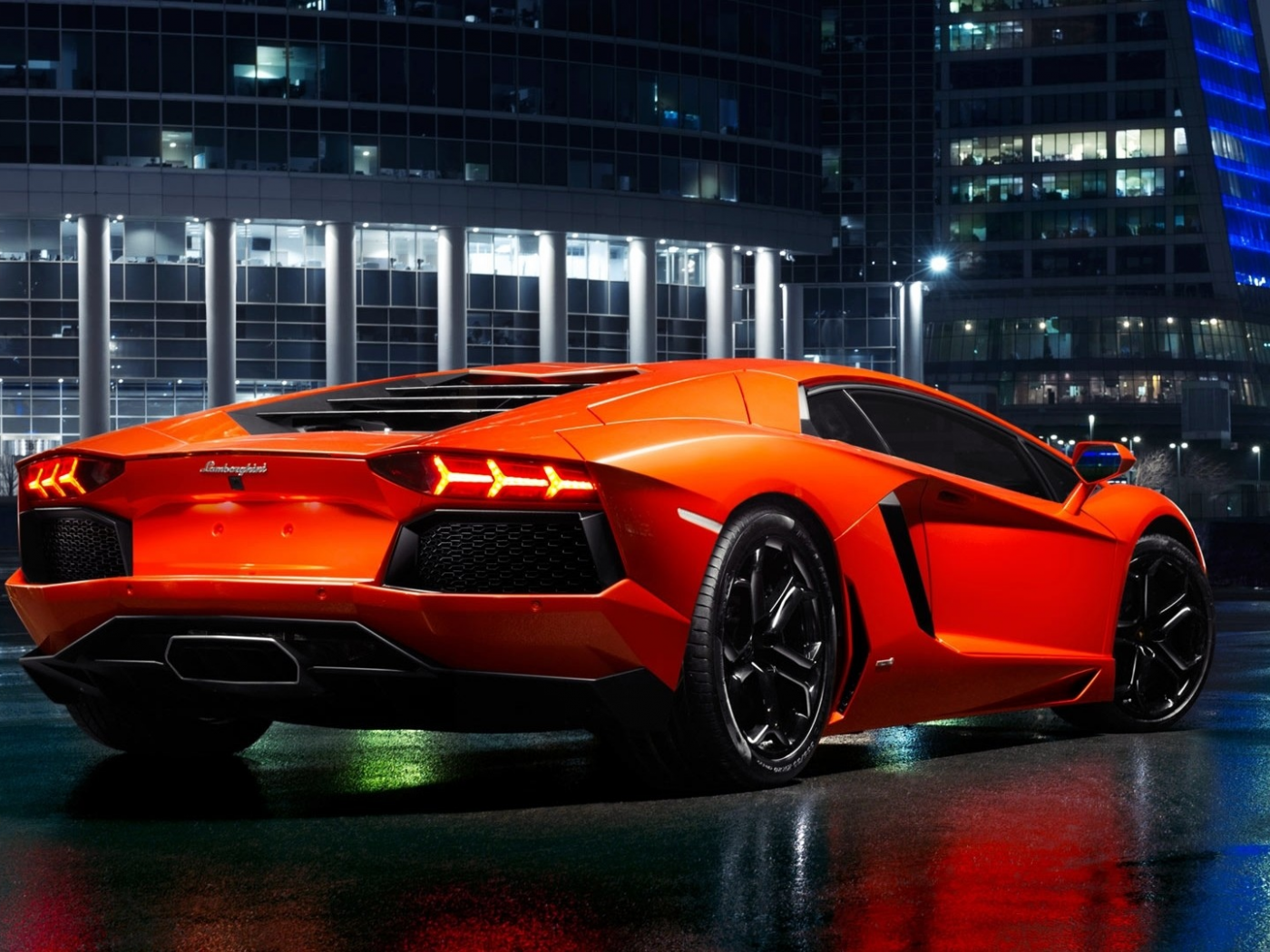 на улице, Lamborghini Aventador LP700 -4, night, размышления, суперкары, reflections, cars, outdoors, Lamborghini Aventador LP700-4, Lamborghini Aventador, supercars, Lamborghini, Ночь, автомобили