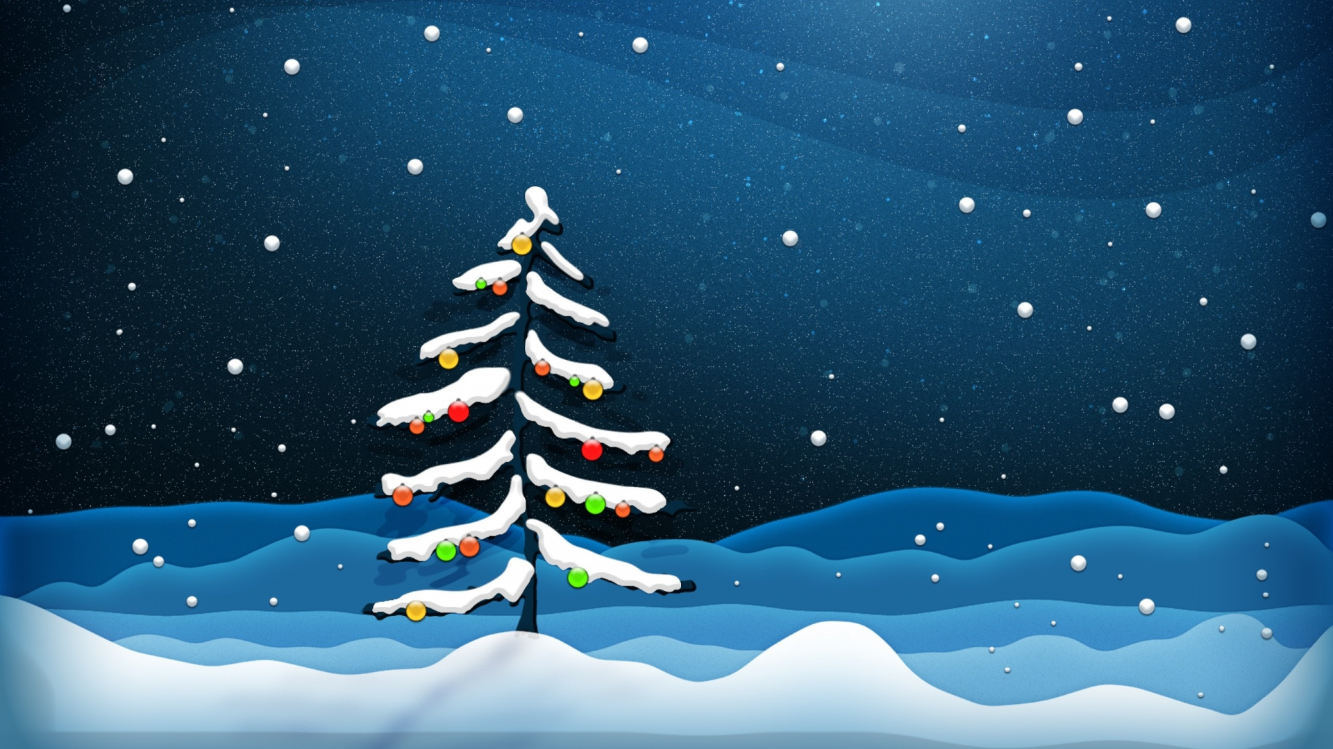 новогодние елки, lights, snowflakes, Christmas, рождественские, снежинки, снег, огни, snow, Christmas trees