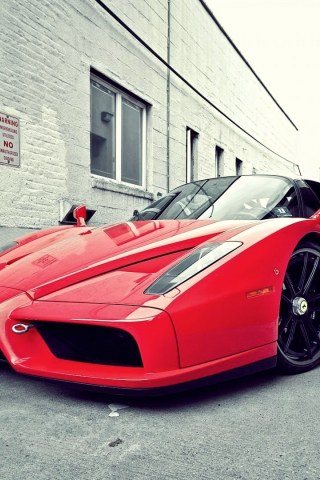 , cars, Ferrari, outdoors, vehicles, red, Ferrari Enzo