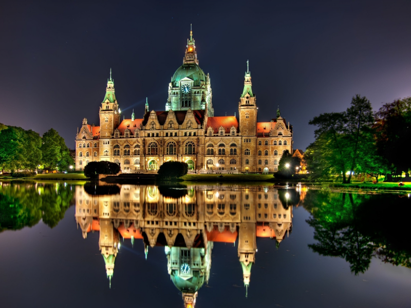 Hannover, Germany, city hall, 