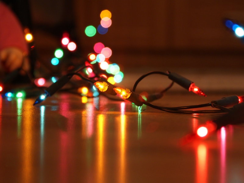 Ели новогодние свет, света, цвет, colourfull, christmass, christmass tree light, colour, цветные, Рождество, light