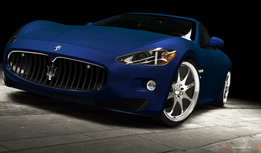 Forza Motorsport 4, Granturismo, Автомобили, cars, Forza, Maserati, GT