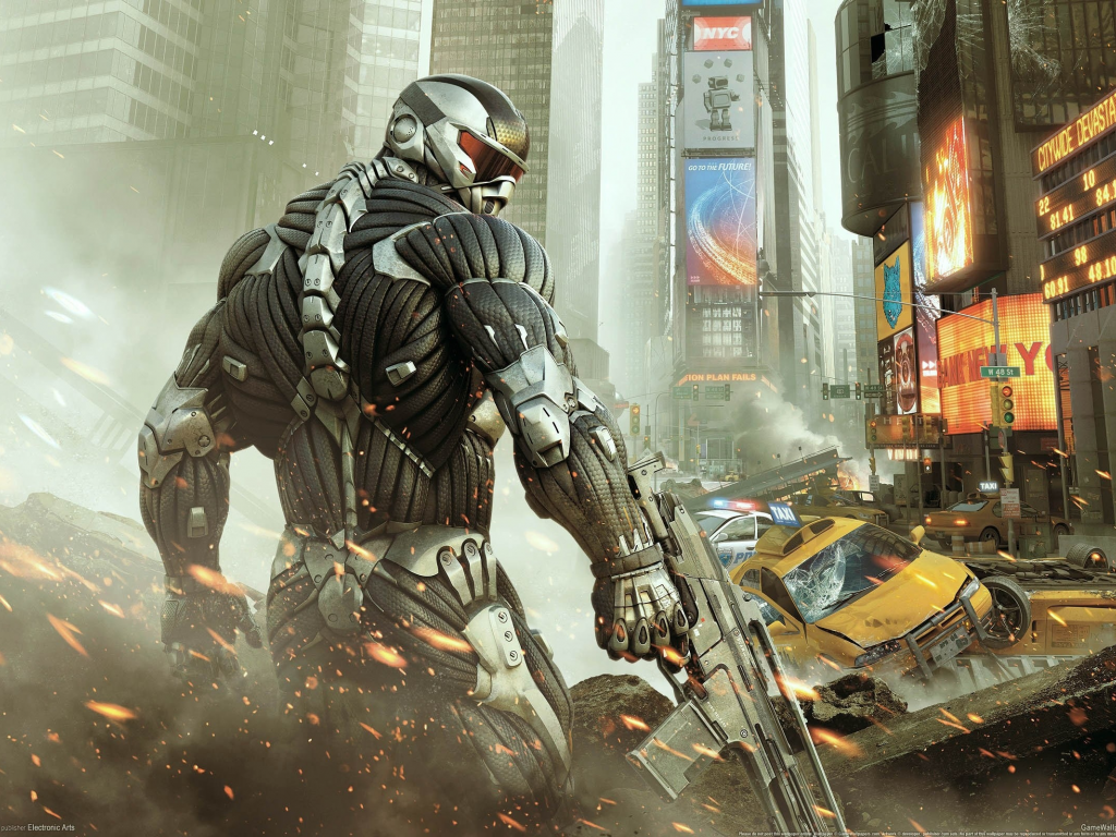 Crysis 2, Alcatraz, Times Square, , video games