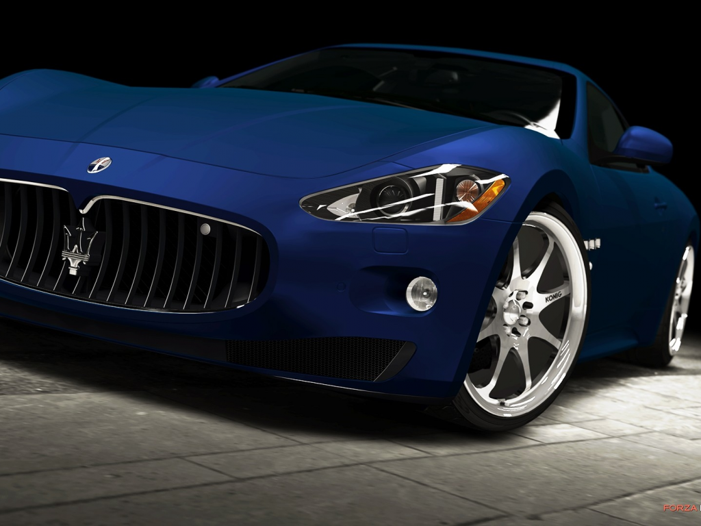 Forza Motorsport 4, Granturismo, Автомобили, cars, Forza, Maserati, GT