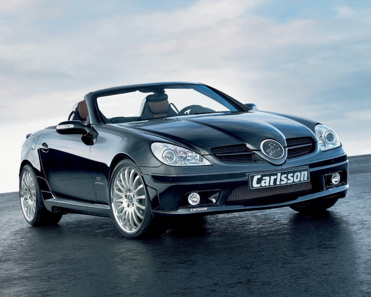 передний, угол, front, 2006, Mercedes Benz, Mercedes Benz Slk, angle, Carlsson