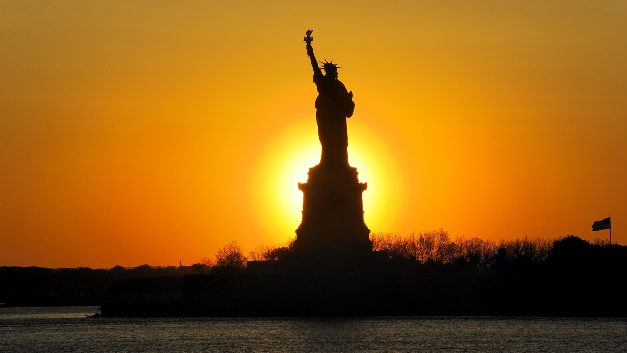 New York City, Statue of Liberty, Статуя Свободы, Нью-Йорк