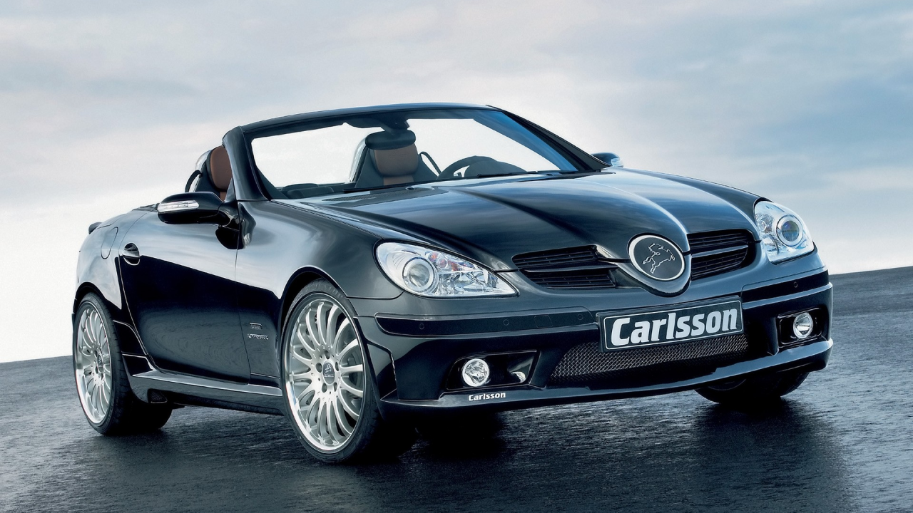 передний, угол, front, 2006, Mercedes Benz, Mercedes Benz Slk, angle, Carlsson