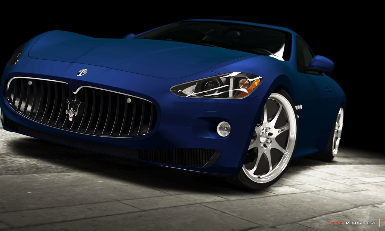 Forza Motorsport 4, Granturismo, Автомобили, cars, Forza, Maserati, GT