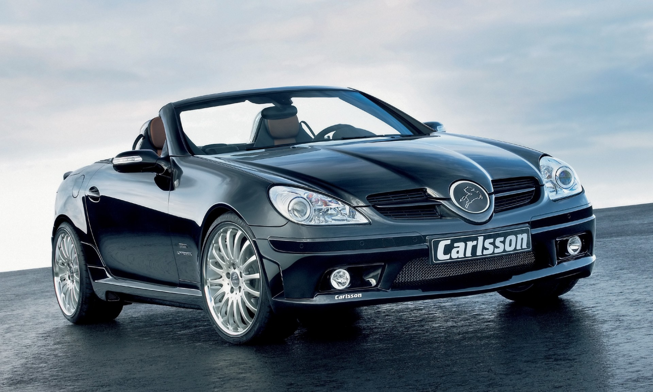 передний, угол, front, 2006, Mercedes Benz, Mercedes Benz Slk, angle, Carlsson