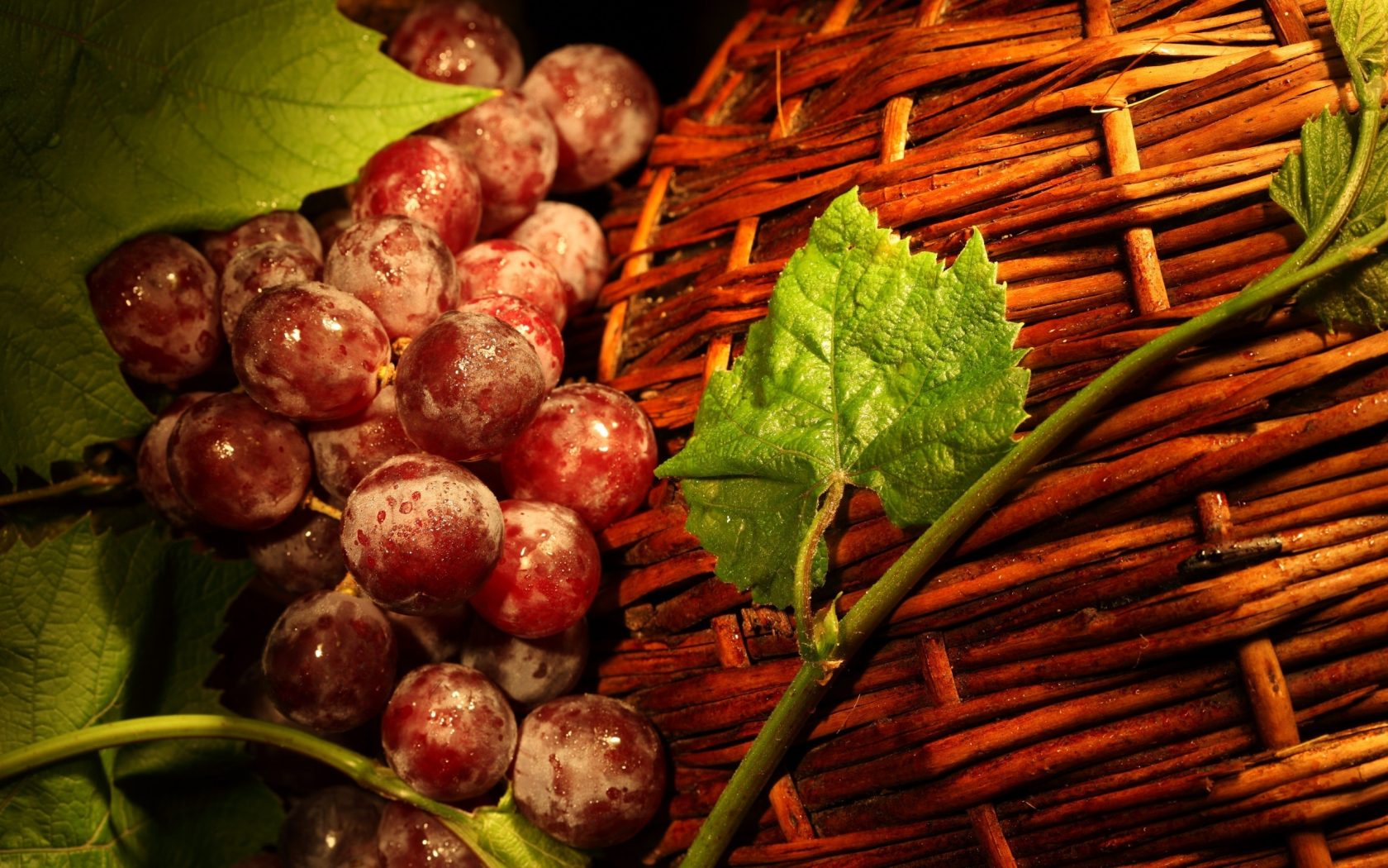 fruits, baskets, 