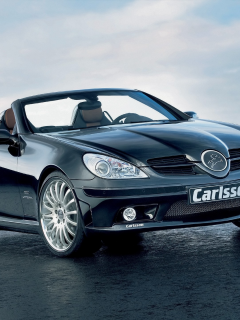 передний, угол, front, 2006, Mercedes Benz, Mercedes Benz Slk, angle, Carlsson