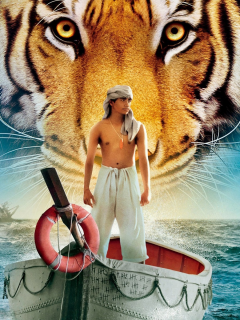 animals, Жизнь Пи, мужчина, тигры, небо, movies, корабли, животные, Life of Pi, океан, skies, ships, шторм, фильмы, boats, вода, ocean, Indian, Индия, The Man, tigers, water, storm, лодки