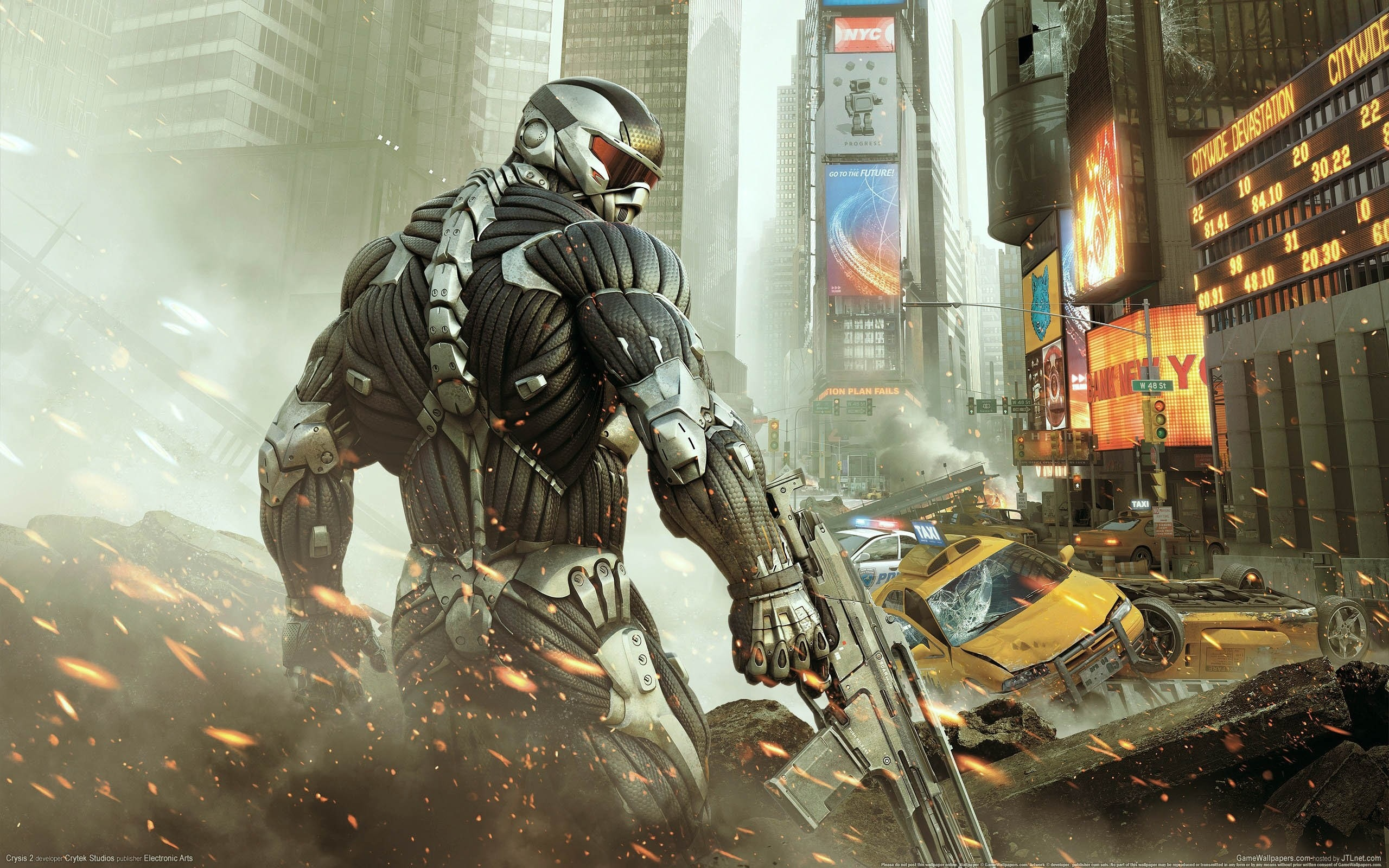 Crysis 2, Alcatraz, Times Square, , video games