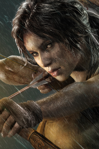 game, girl, лара крофт, tomb raider, игра