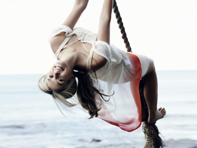 Delta Goodrem, канаты, ropes