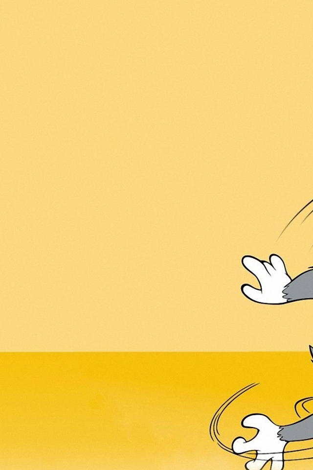 Tom And Jerry, minimalistic, Минималистичный, Том и Джерри