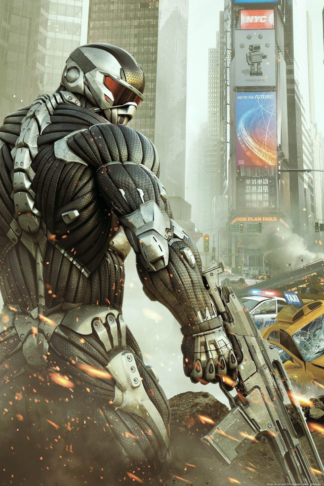 Crysis 2, Alcatraz, Times Square, , video games