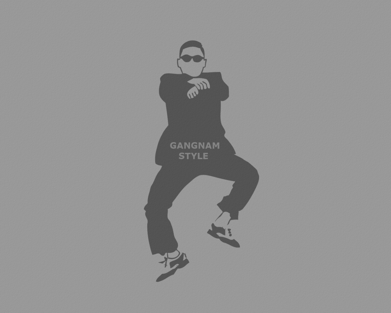 серый фон, танец, Gangnam style, надпись, очки, человек, psy