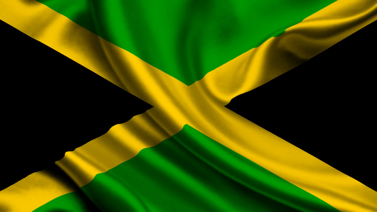 Jamaica, флаг, ямайка